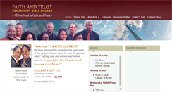 Desktop Screenshot of faithntrustcbc.org
