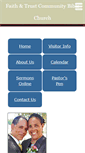 Mobile Screenshot of faithntrustcbc.org